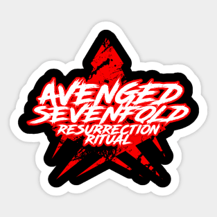 avenged blood way Sticker